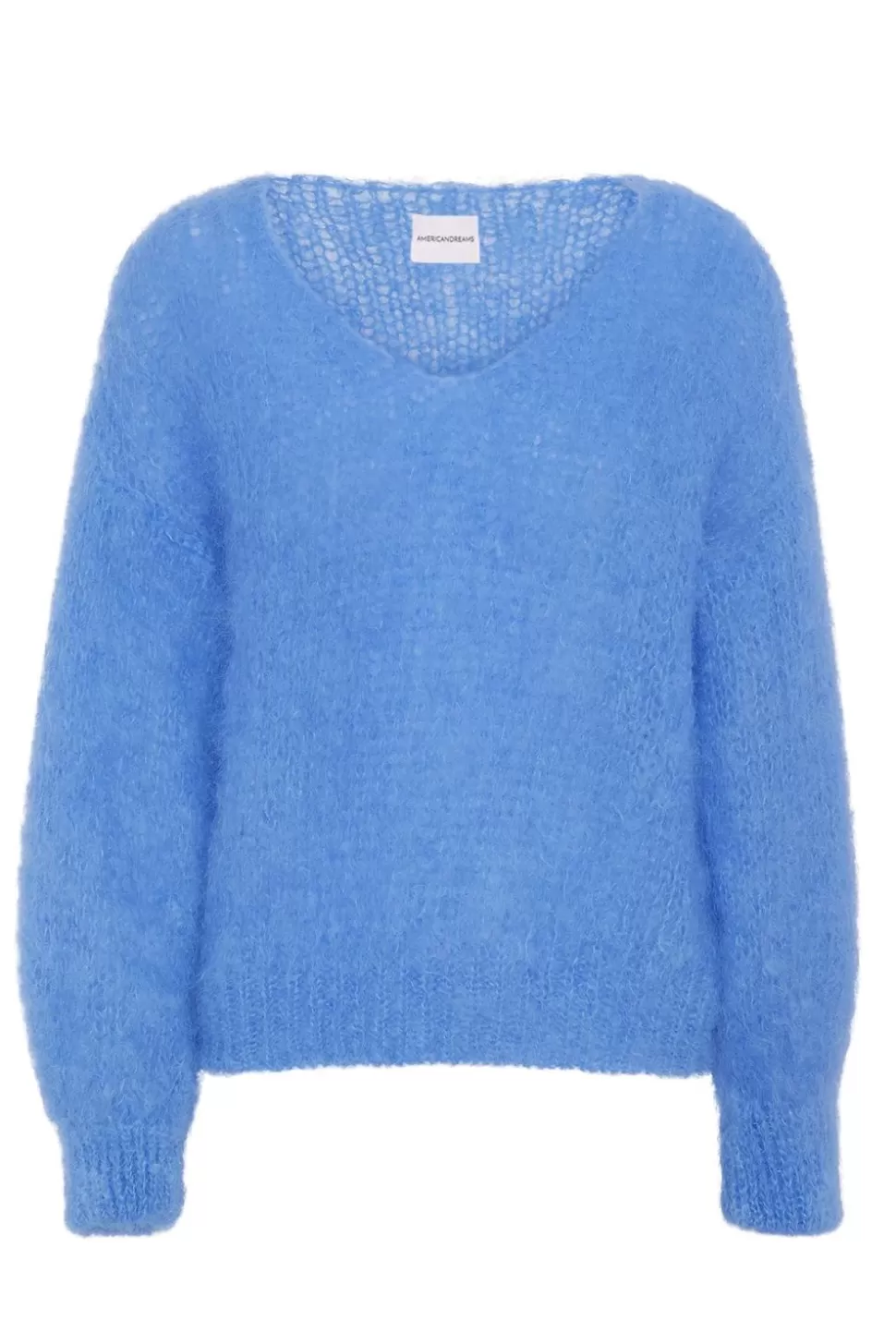 Americandreams Milana Ls Mohair Knit Sky Blue Cheap